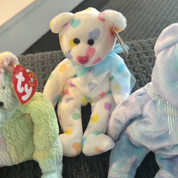 Beanie Babies Bear Bundle With Tags - Picture 3 of 8